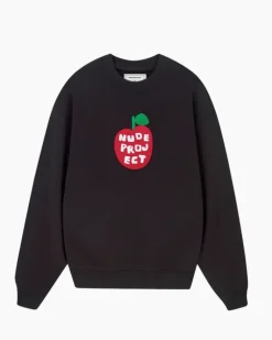 Sudadera Sin Capucha Apple Crew Gris Oscuro