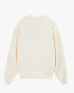 Sudadera Sin Capucha Blanco Crema