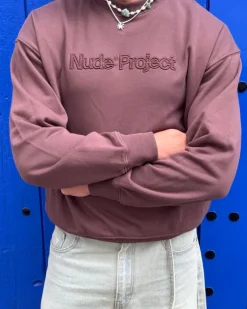 Sudadera Sin Capucha Brun Chocolate