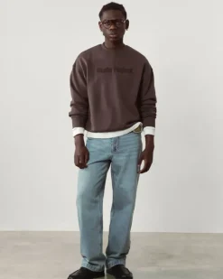 Sudadera Sin Capucha Brun Chocolate