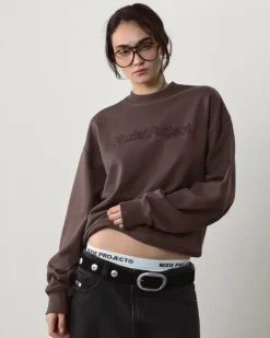 Sudadera Sin Capucha Brun Chocolate