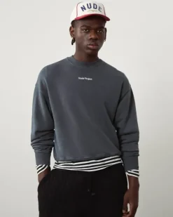 Sudadera Sin Capucha Cult Kid Gris Oscuro