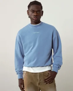 Sudadera Sin Capucha Cult Kid Azul Piedra