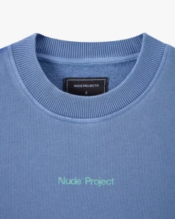 Sudadera Sin Capucha Cult Kid Azul Piedra