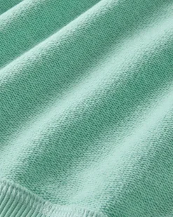 Sudadera Sin Capucha Lacy Cropped Verde