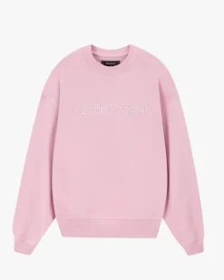 Sudadera Sin Capucha Rosa