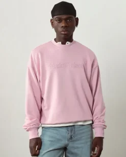 Sudadera Sin Capucha Rosa