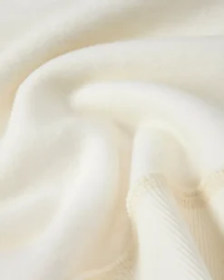 Sudadera Sin Capucha Varsity Blanco Crema