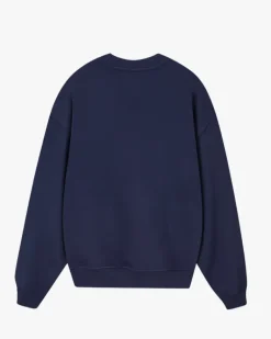 Sudadera Sin Capucha Varsity Azul Marino