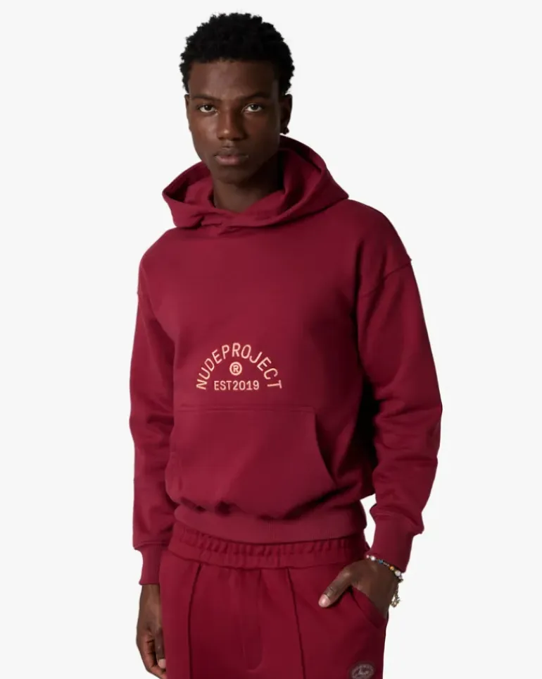 Sudadera Swans Granate