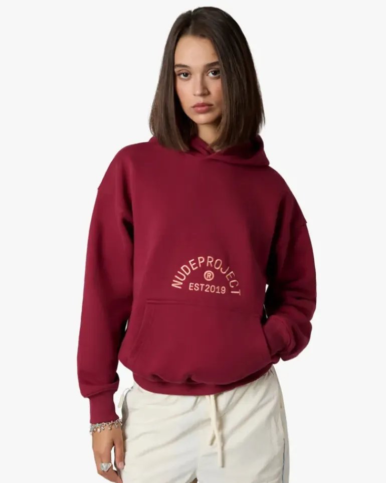 Sudadera Swans Granate