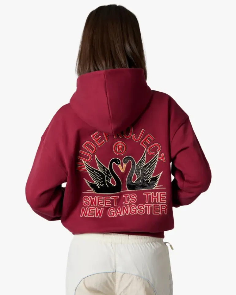 Sudadera Swans Granate