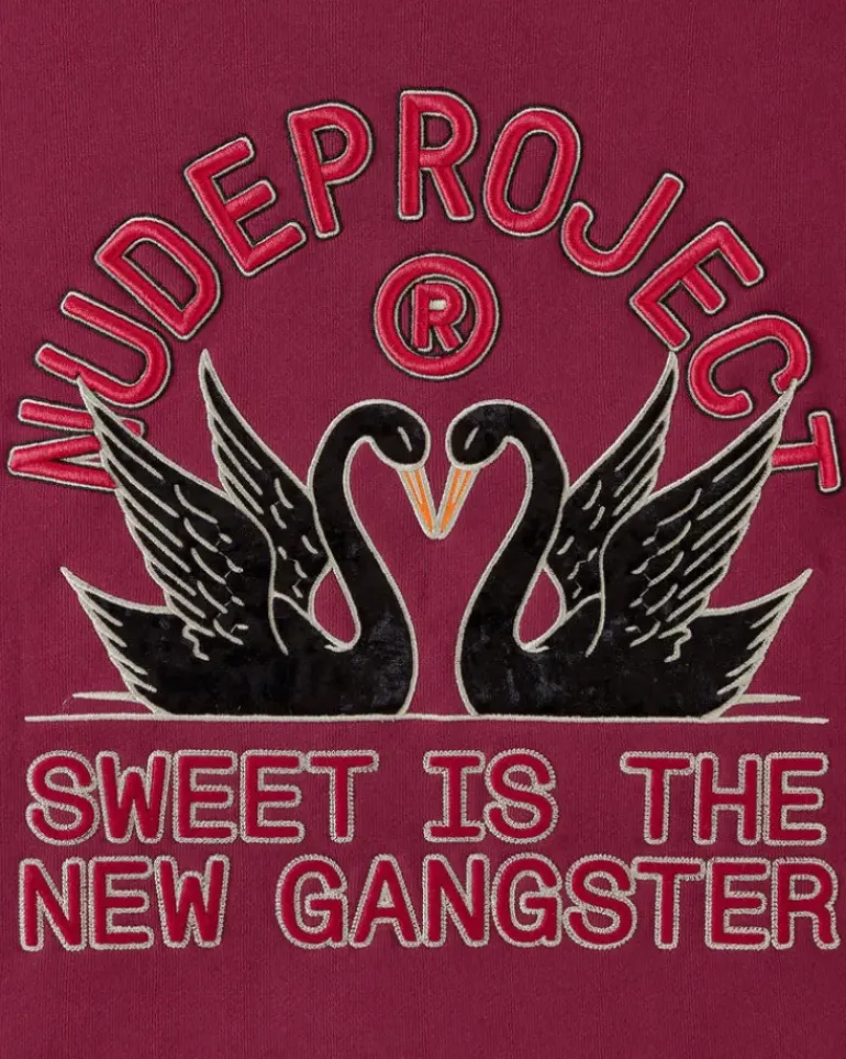 Sudadera Swans Granate