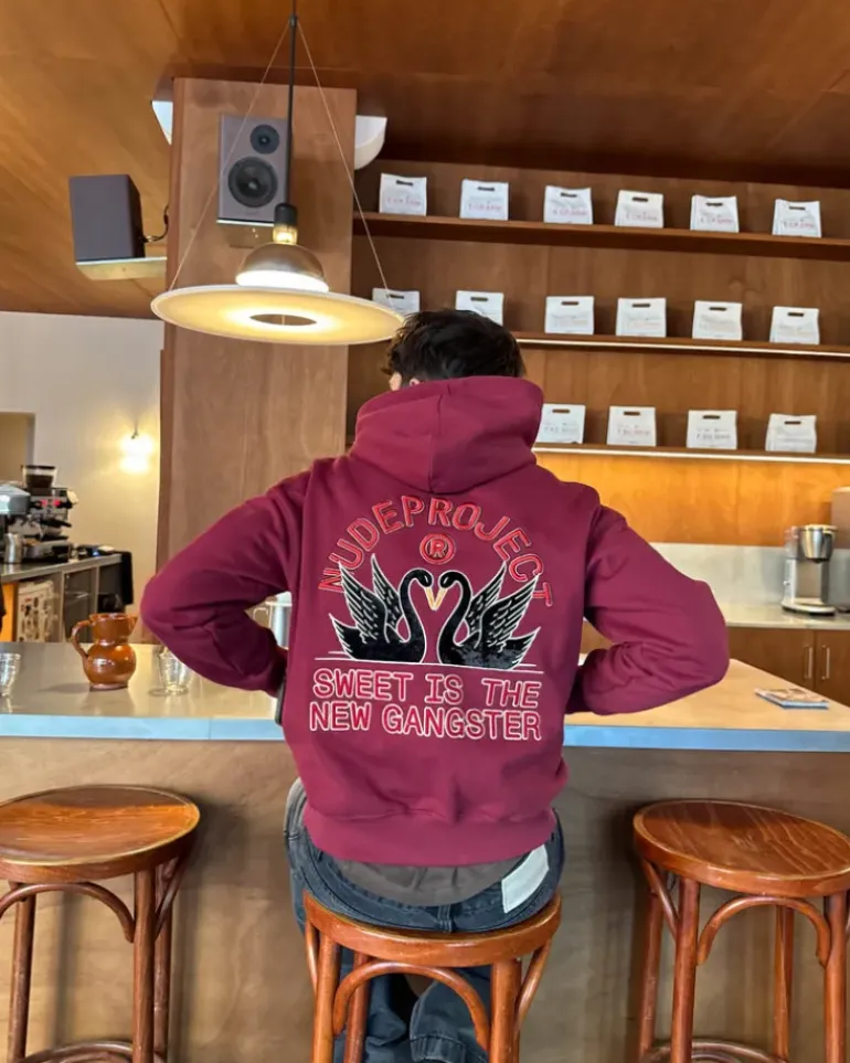 Sudadera Swans Granate