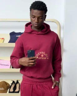 Sudadera Swans Granate
