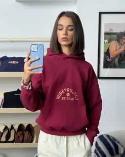 Sudadera Swans Granate