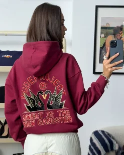 Sudadera Swans Granate