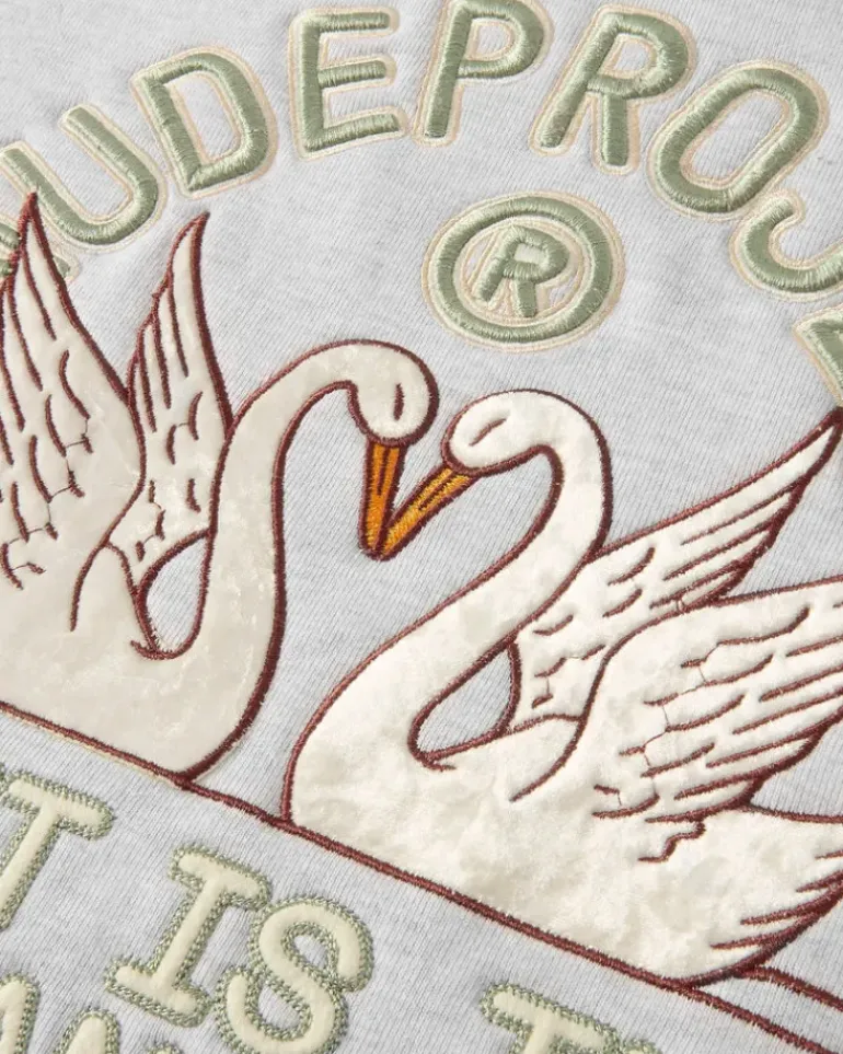 Sudadera Swans Gris