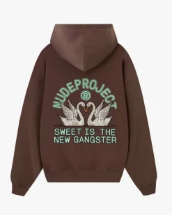 Sudadera Swans Marrón