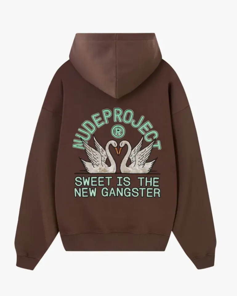 Sudadera Swans Marrón