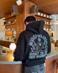 Sudadera Swans Negra