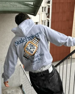 Sudadera Time Gris
