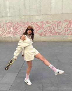 Sudadera Typa Day Blanco Crema