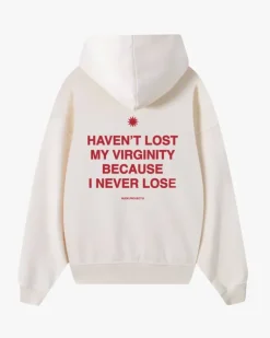 Sudadera Virginity Blanco Crema