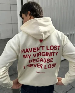 Sudadera Virginity Blanco Crema