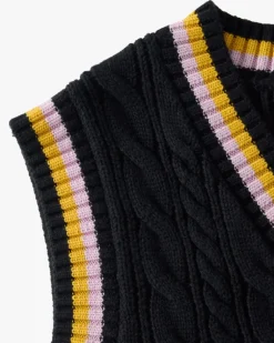 Sunday Knit Vest Blue
