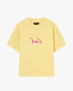 Sunglasses Tee Pale Yellow