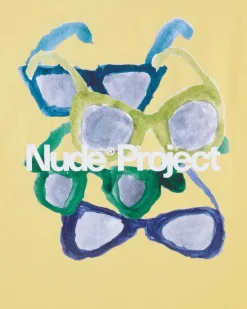 Sunglasses Tee Pale Yellow