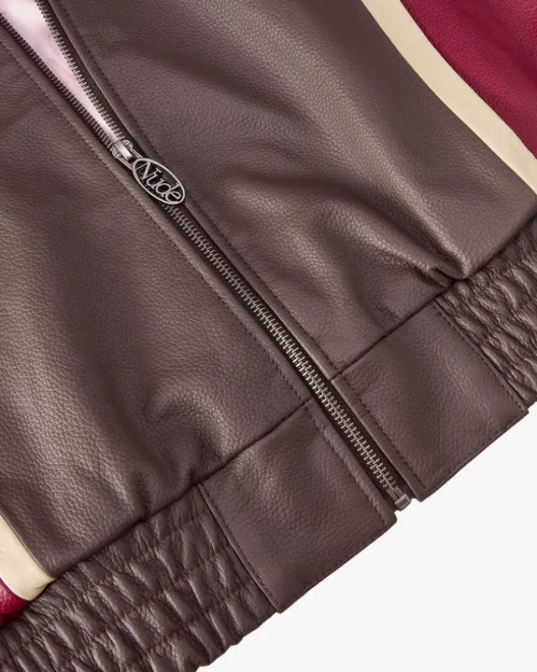 "The" Leather Jacket Roja