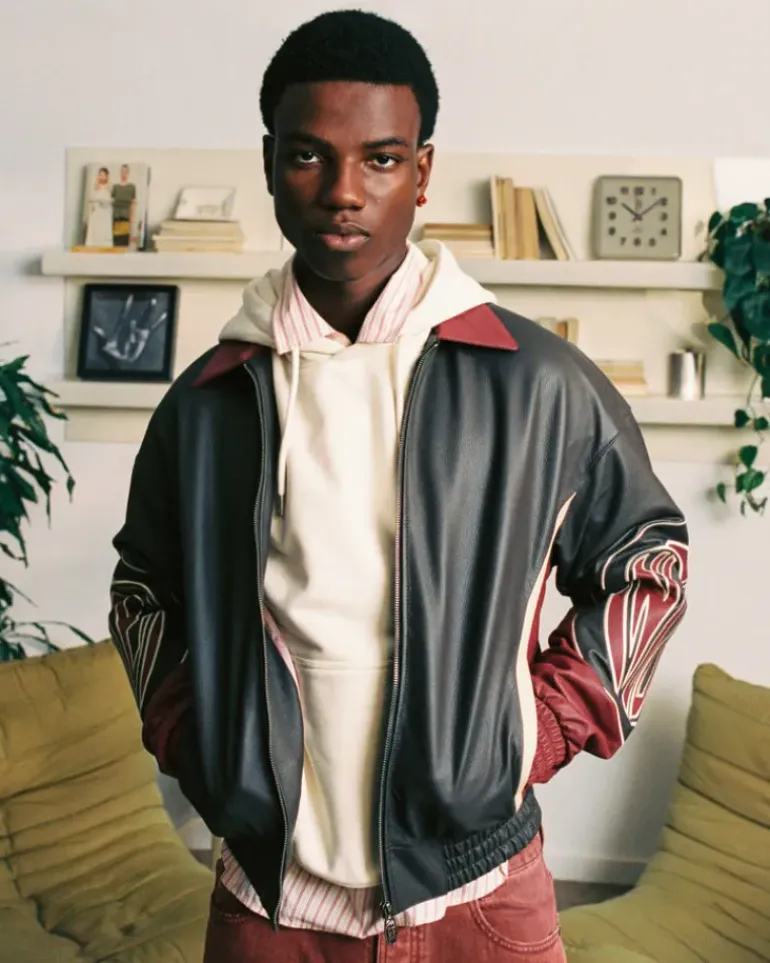 "The" Leather Jacket Roja