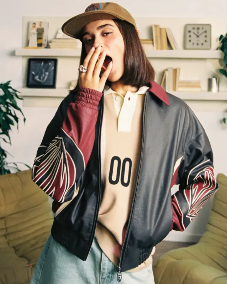 "The" Leather Jacket Roja
