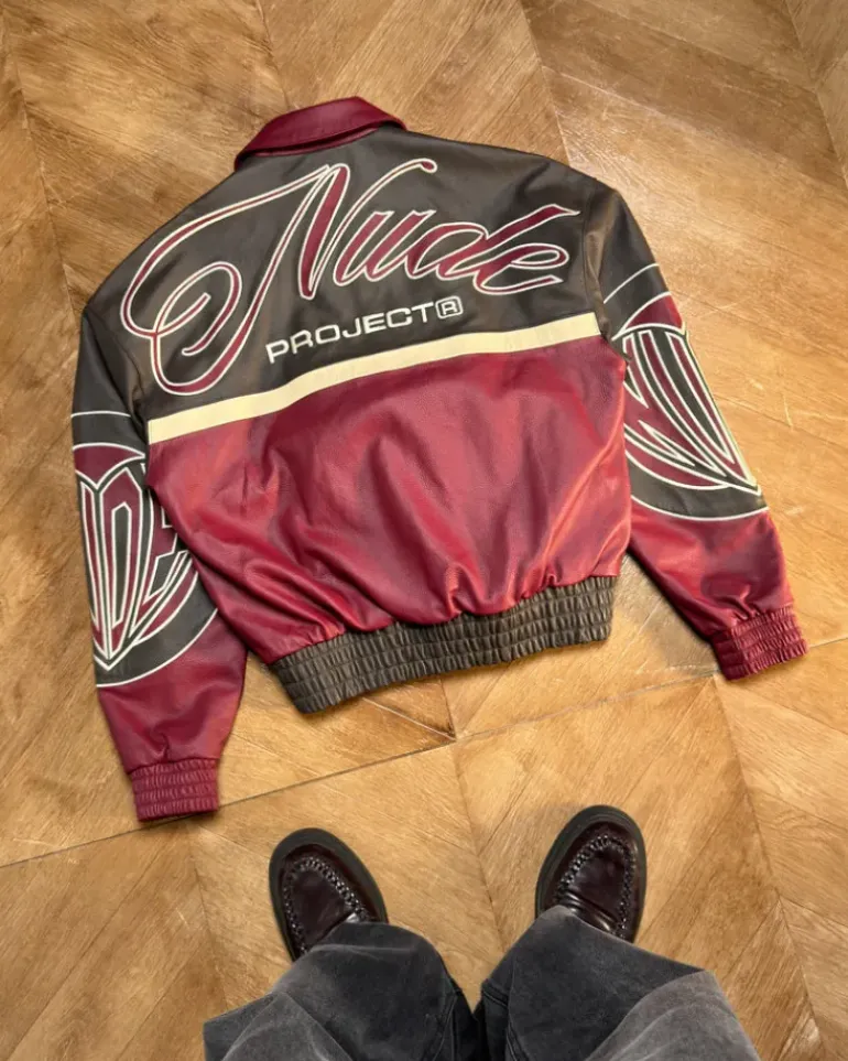 "The" Leather Jacket Roja