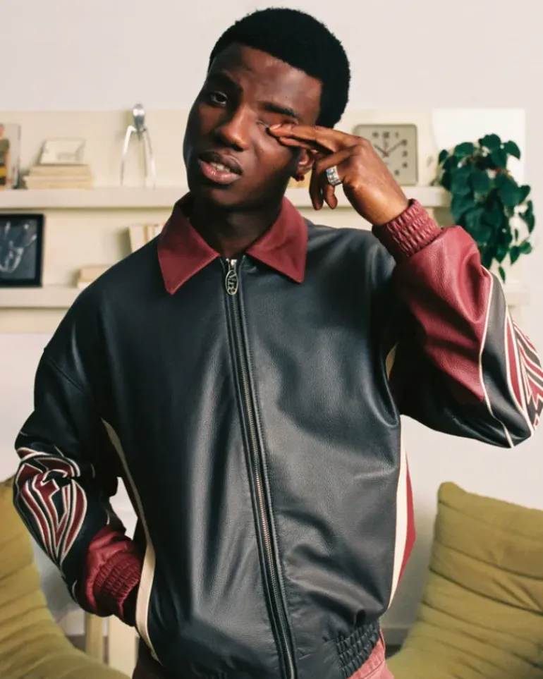 "The" Leather Jacket Roja
