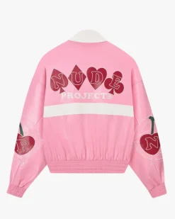"The" Leather Jacket Rosa