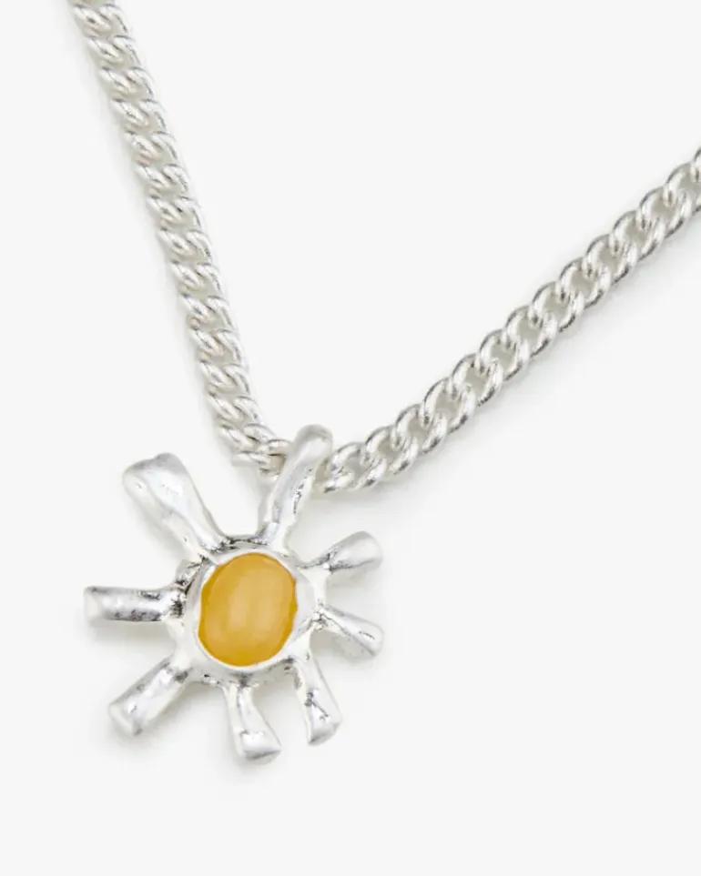 Tropical Necklace Silver