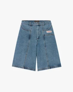 Updown Denim Shorts