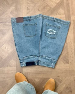 Updown Denim Shorts