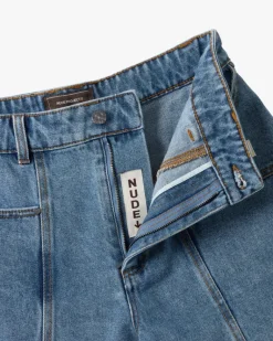 Updown Denim Shorts