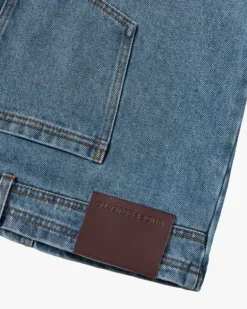 Updown Denim Shorts