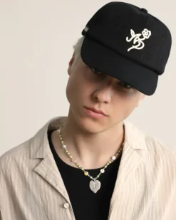 Waffle Cap Black