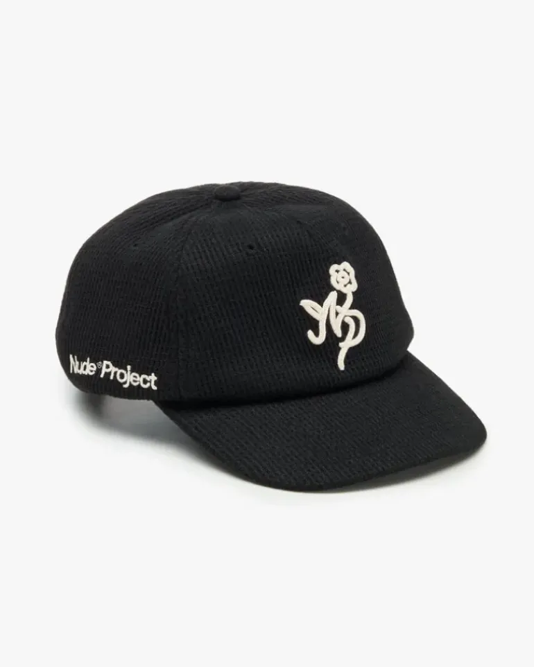 Waffle Cap Black