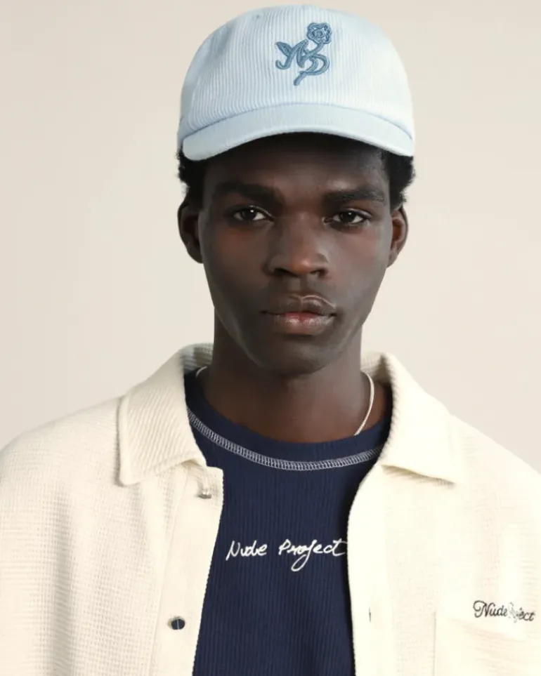 Waffle Cap Light Blue