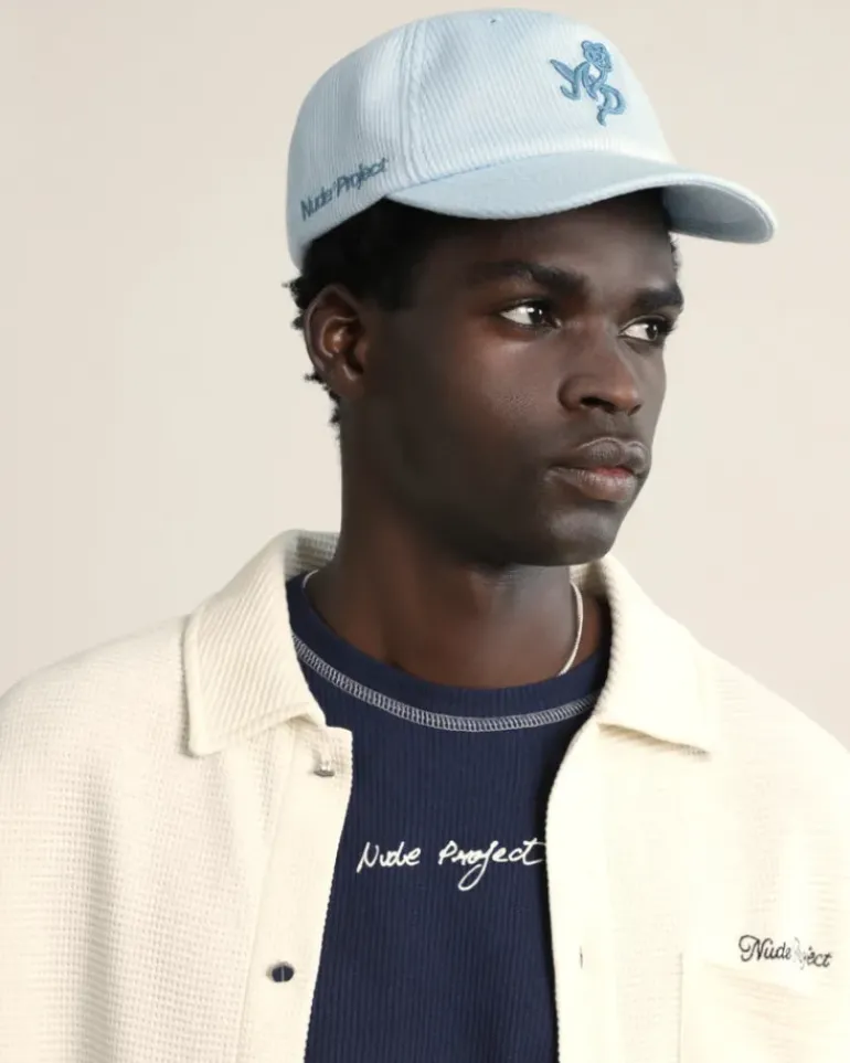 Waffle Cap Light Blue