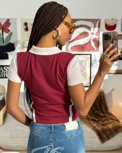 Winner Polo Burgundy