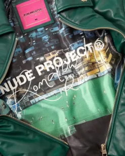 World Cup Leather Bomber Jacket