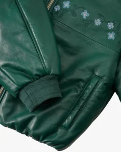 World Cup Leather Bomber Jacket